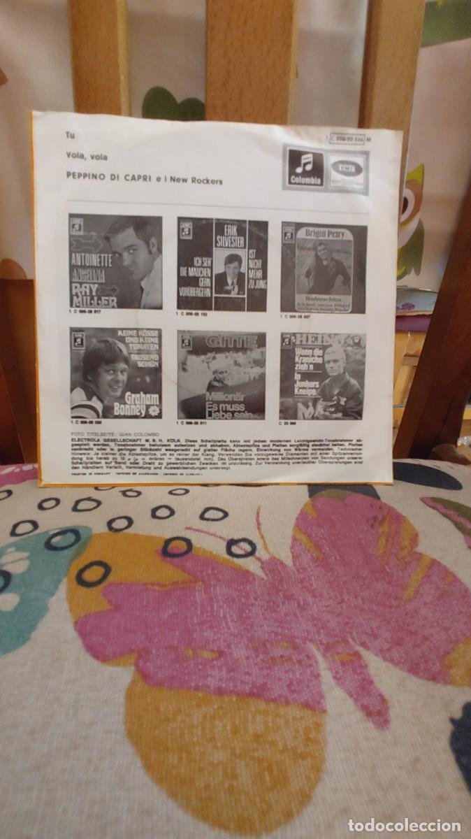 Discos de vinilo: PEPPINO DI CAPRI-SINGLE TU - Foto 2