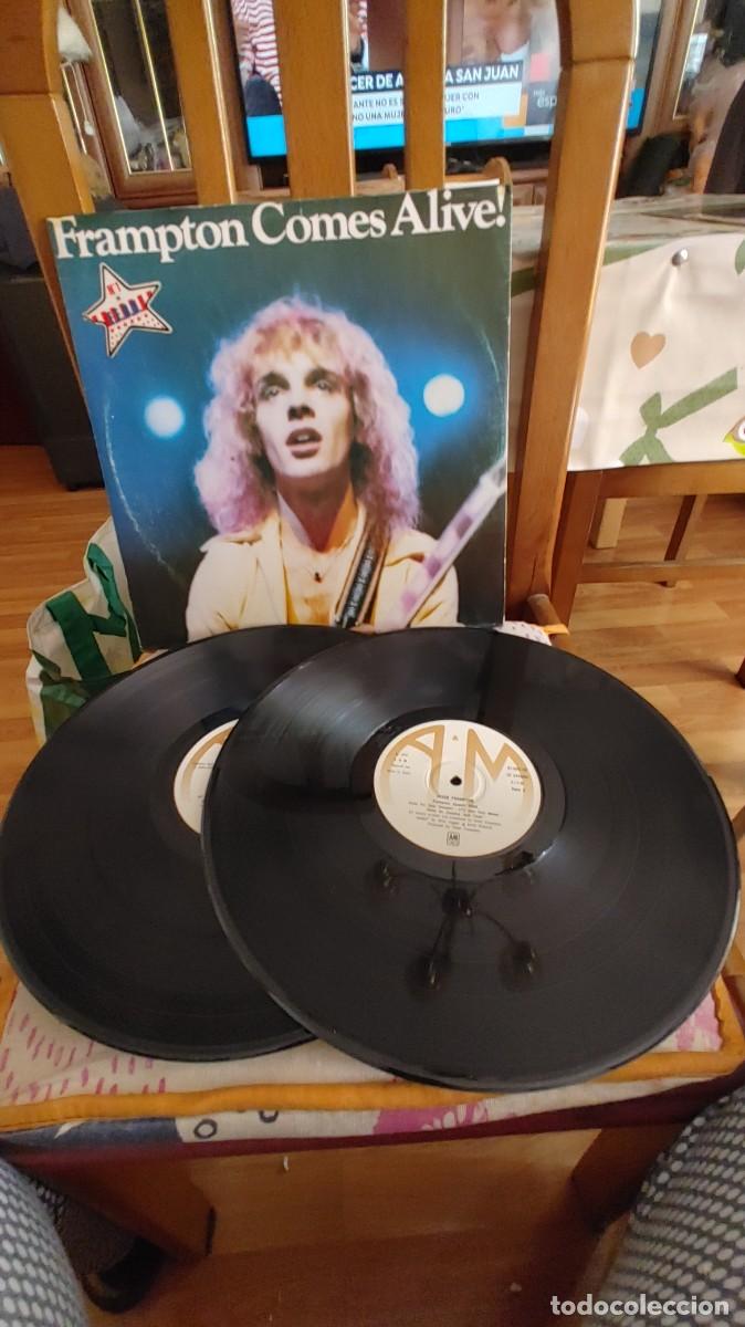 Discos de vinilo: PETER FRAMPTON-LP DOBLE FRAMPTON COMES ALIVE-GATEFOLD-SPAIN 1978 - Foto 1