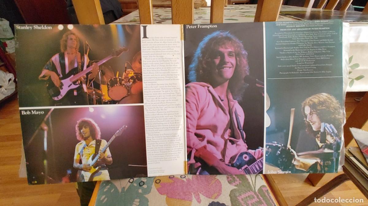 Discos de vinilo: PETER FRAMPTON-LP DOBLE FRAMPTON COMES ALIVE-GATEFOLD-SPAIN 1978 - Foto 2