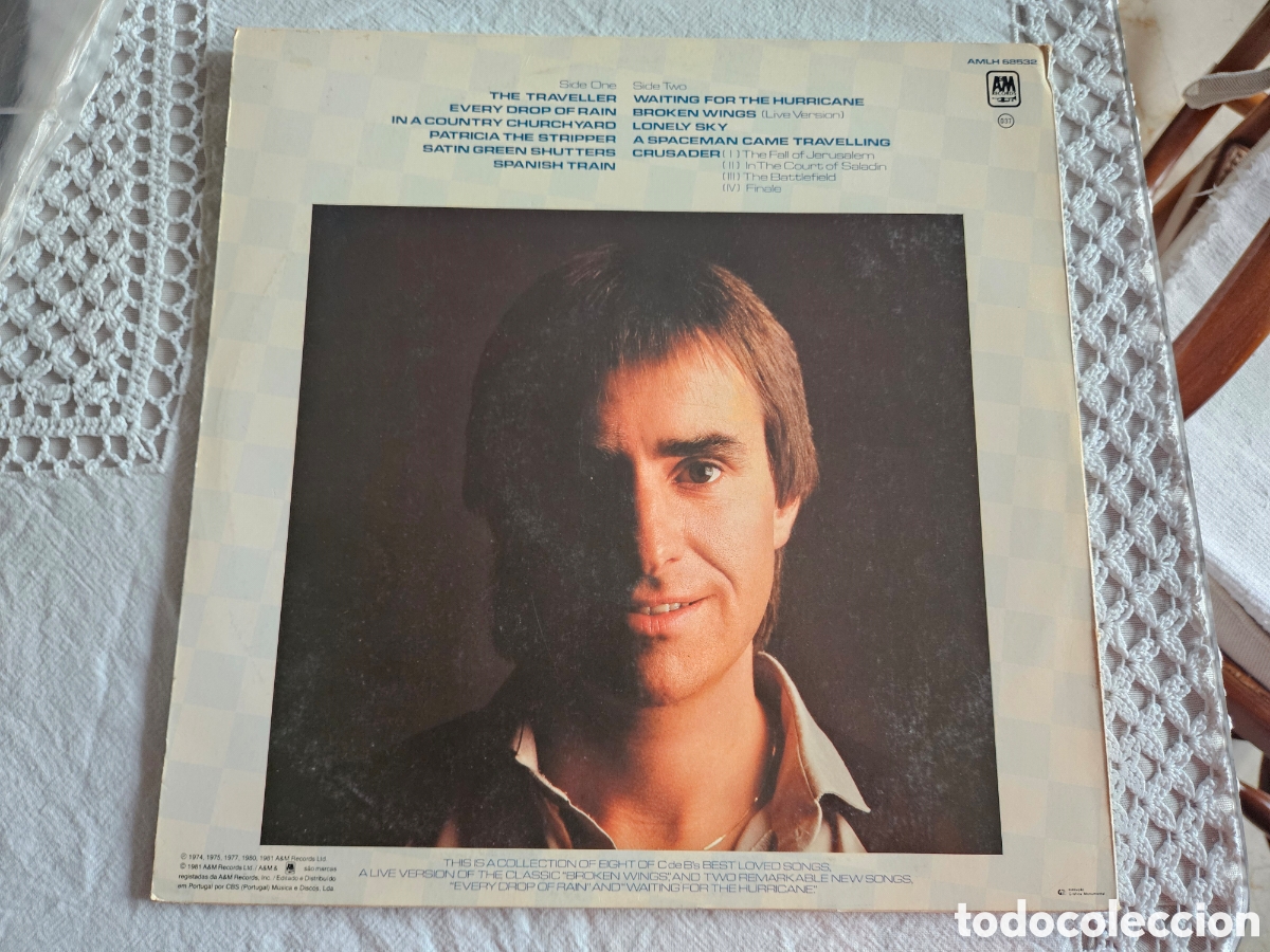 Discos de vinilo: CHRIS DE BURGH BEST MOVES LP 1981 - Foto 3