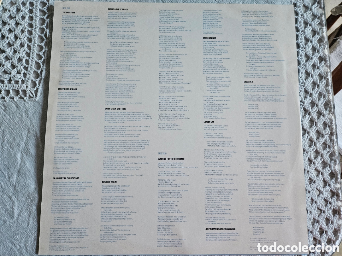 Discos de vinilo: CHRIS DE BURGH BEST MOVES LP 1981 - Foto 4