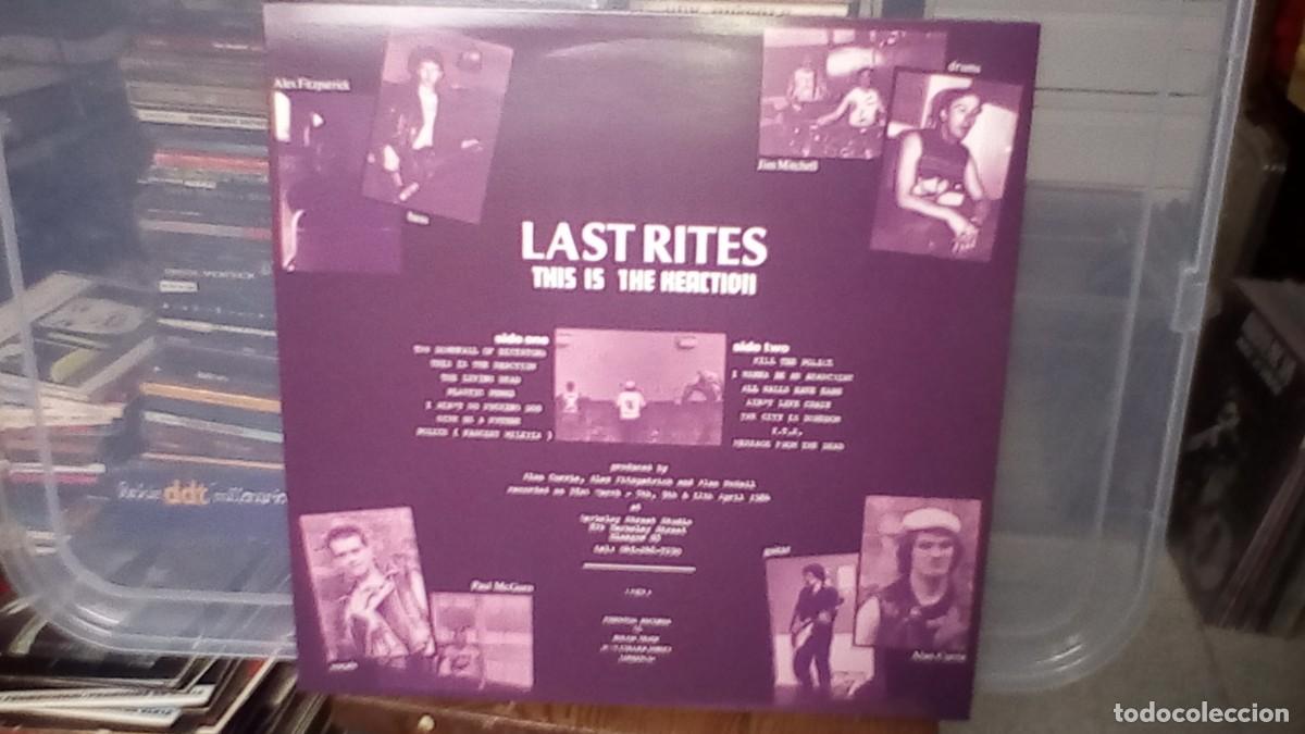 Discos de vinilo: Last Rites &lrm;&ndash; This Is The Reaction (No oficial ) - Foto 2