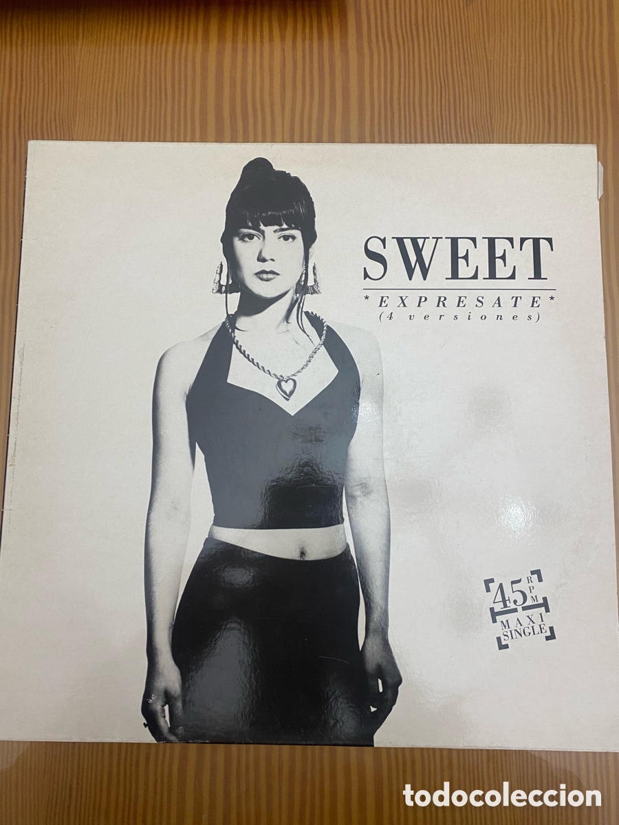 Discos de vinilo: Disco de Vinilo (Maxi) Sweet &ldquo;Expresate&rdquo; - Foto 1