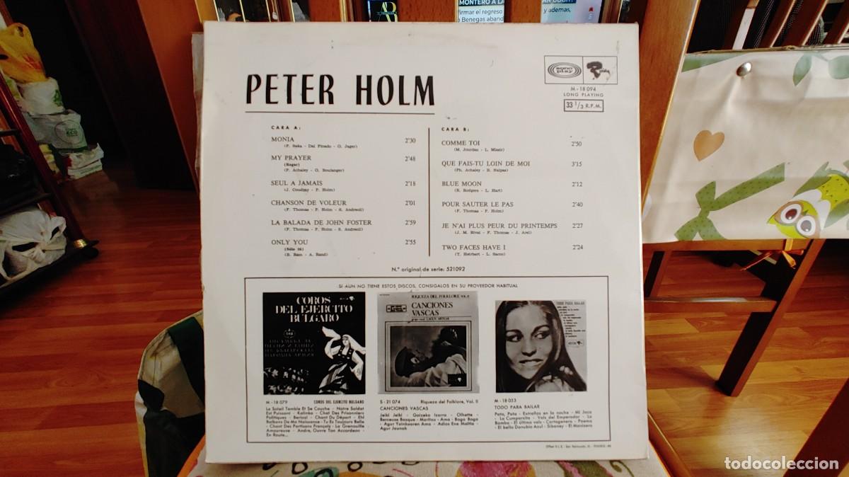Discos de vinilo: PETER HOLM-LP MONIA-SPAIN 1969 - Foto 2