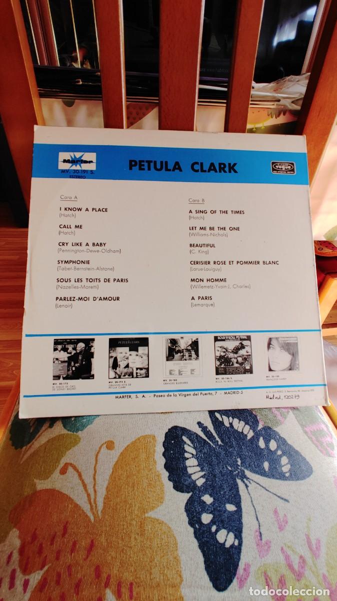 Discos de vinilo: PETULA CLARK-LP SUCESOS DE PETULA CLARK - Foto 2