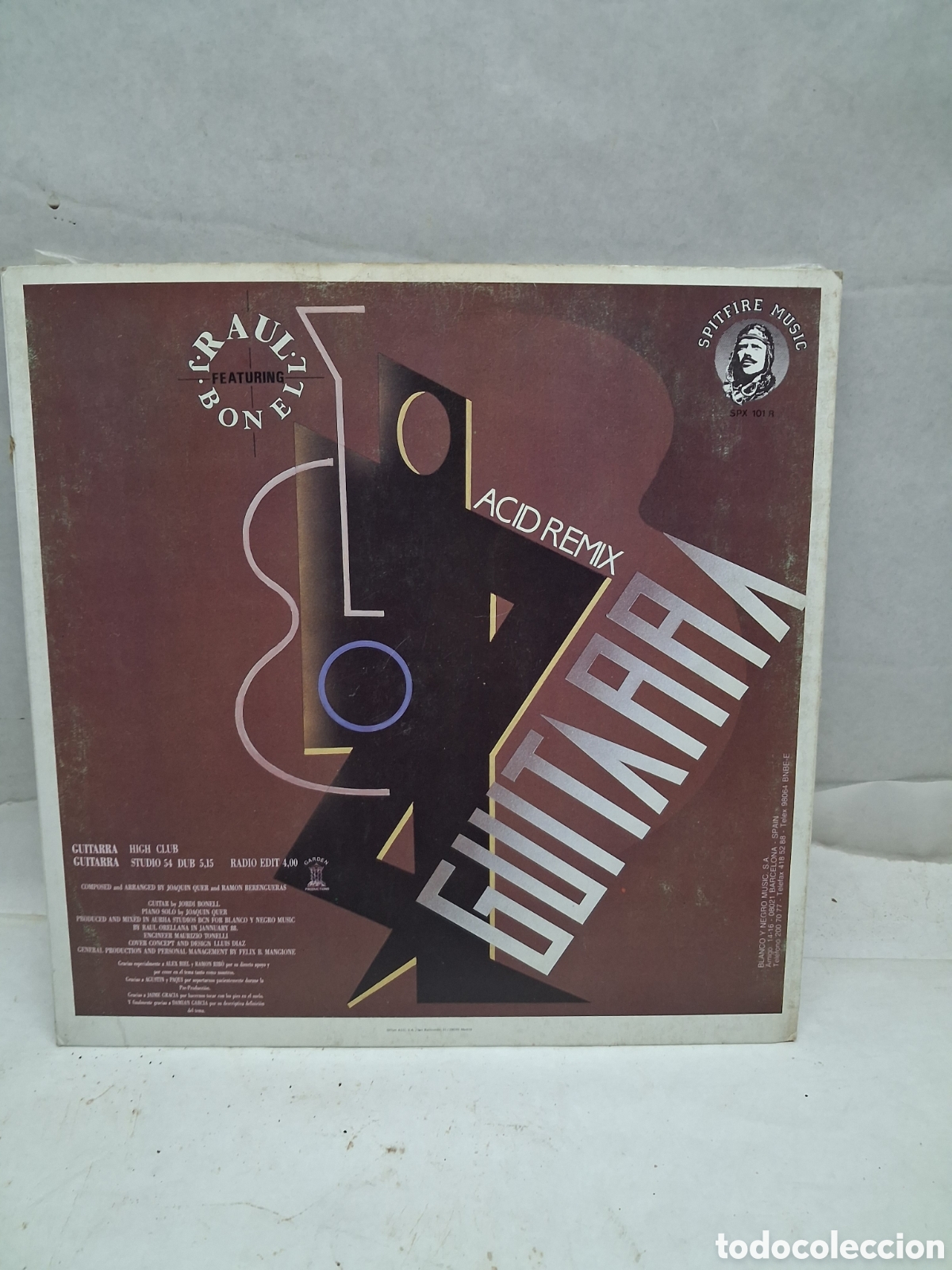 Discos de vinilo: Ra&uacute;l Bonell &aacute;cido Remix guitarra - Foto 3