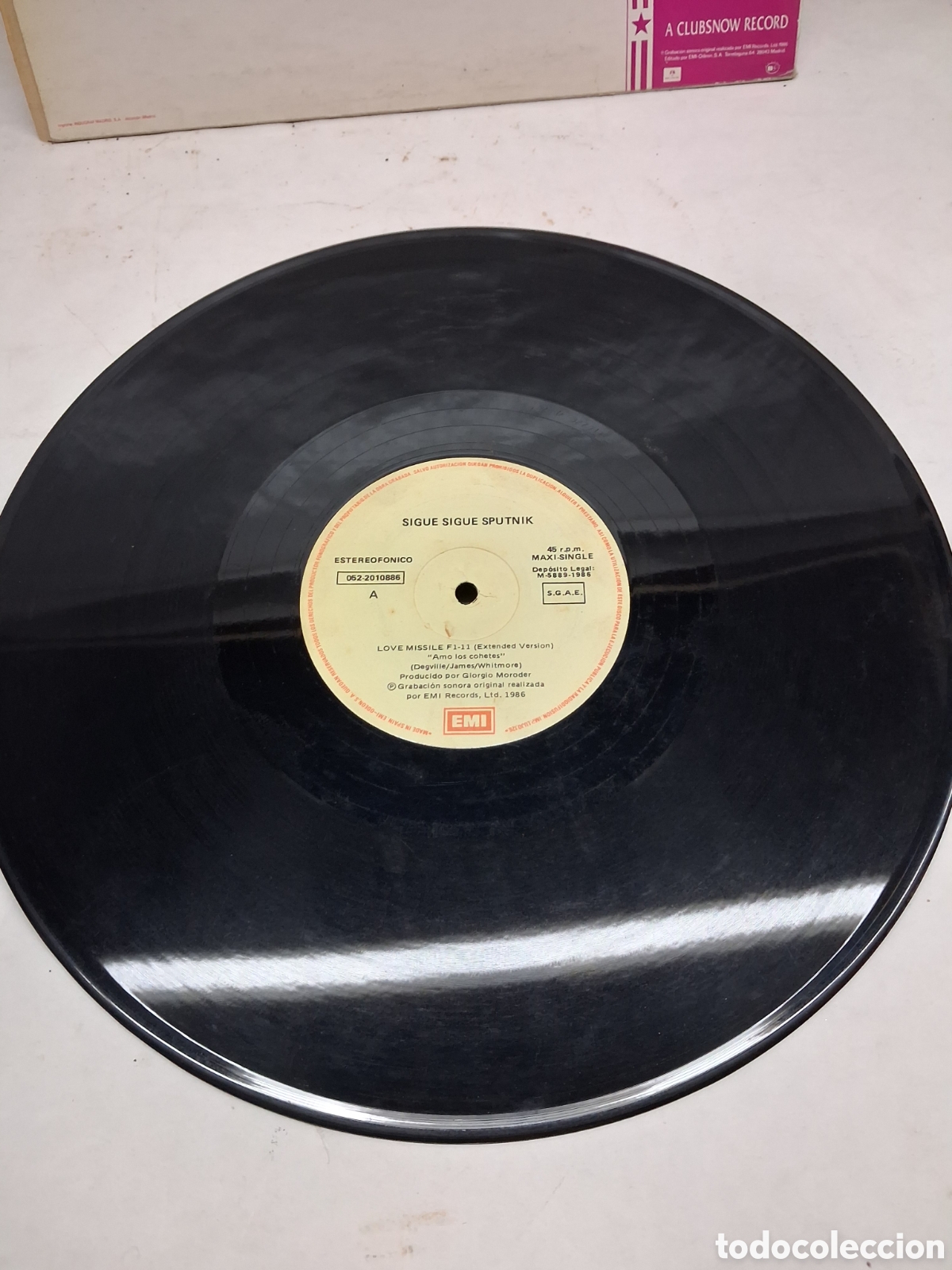 Discos de vinilo: Sigue Sigue Sputnik maxi single - Foto 4