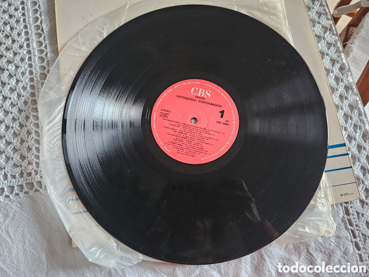 Discos de vinilo: LP San Francisco 16 exitos m&aacute;gicos - Foto 2