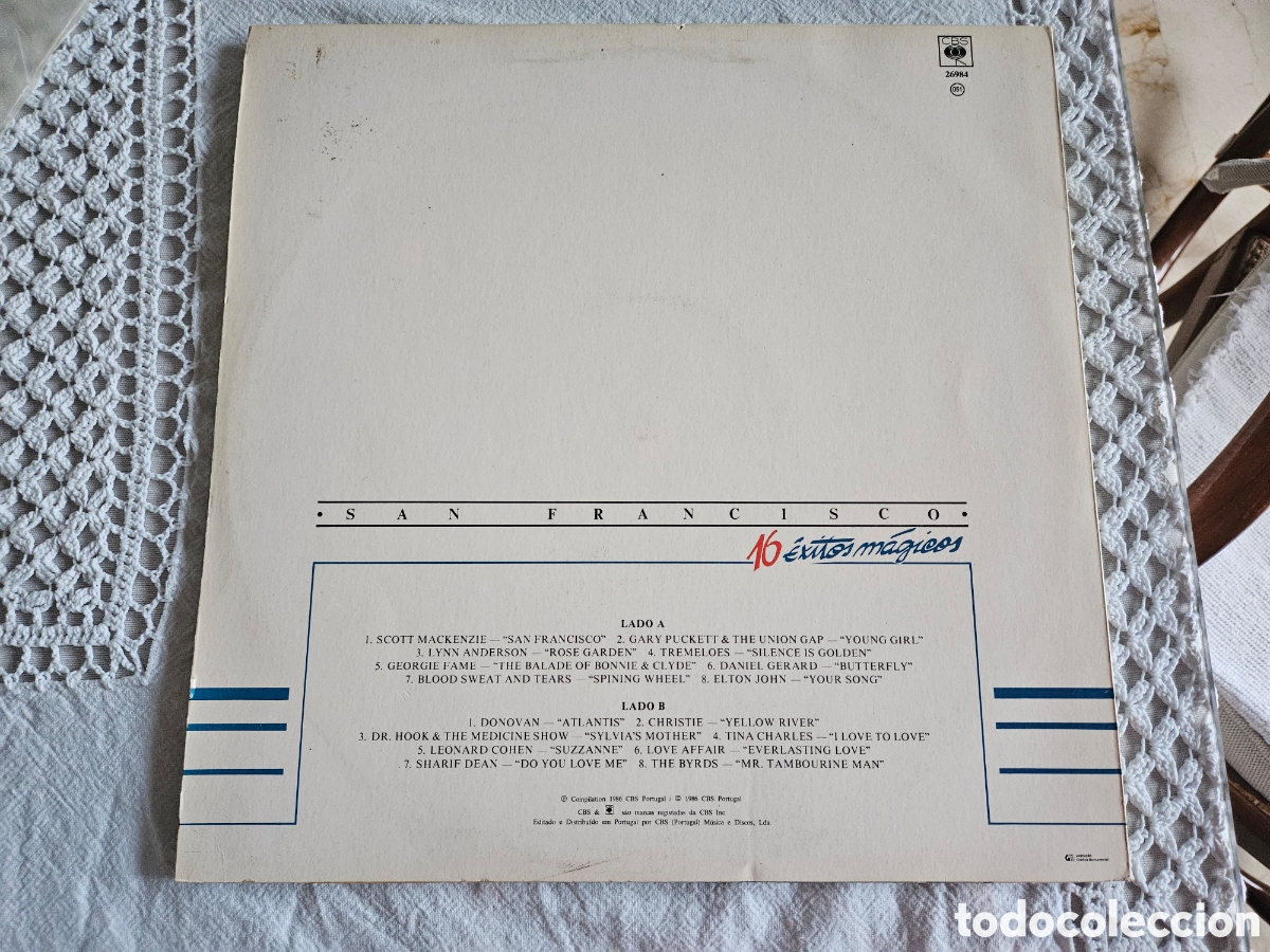 Discos de vinilo: LP San Francisco 16 exitos m&aacute;gicos - Foto 3