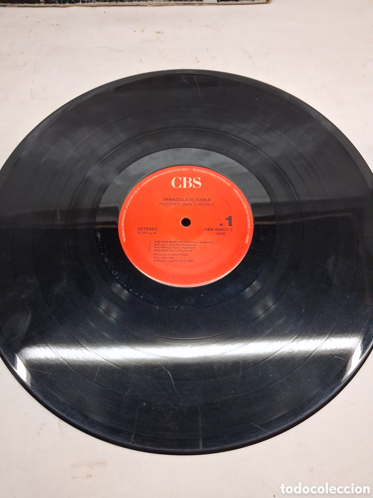 Discos de vinilo: Immaculate Fools Another Mans World - Foto 3