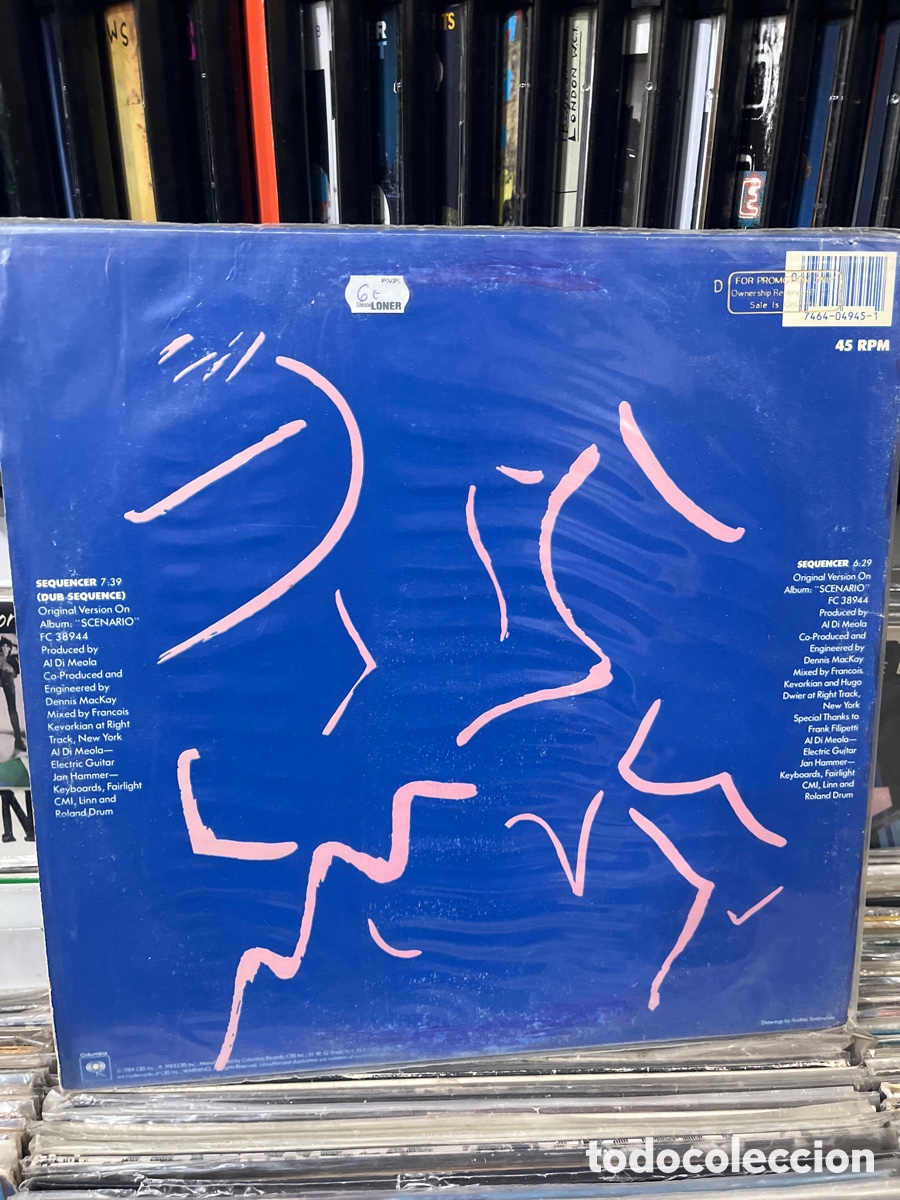 Discos de vinilo: al di meola sequencer special 12 mixes - Foto 2