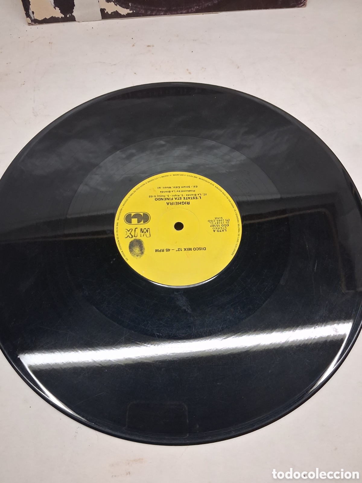 Discos de vinilo: Righeira disco mix vinilo - Foto 4