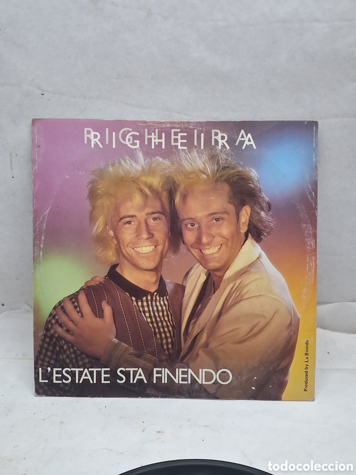 Discos de vinilo: Righeira disco mix vinilo - Foto 1