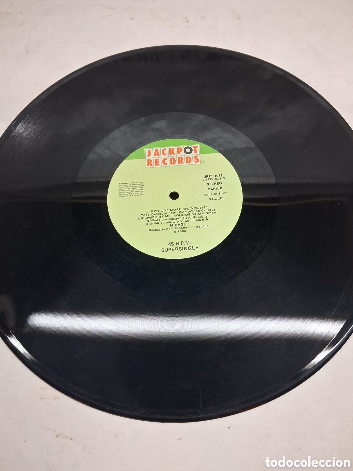 Discos de vinilo: Mirage No more no war - Foto 4