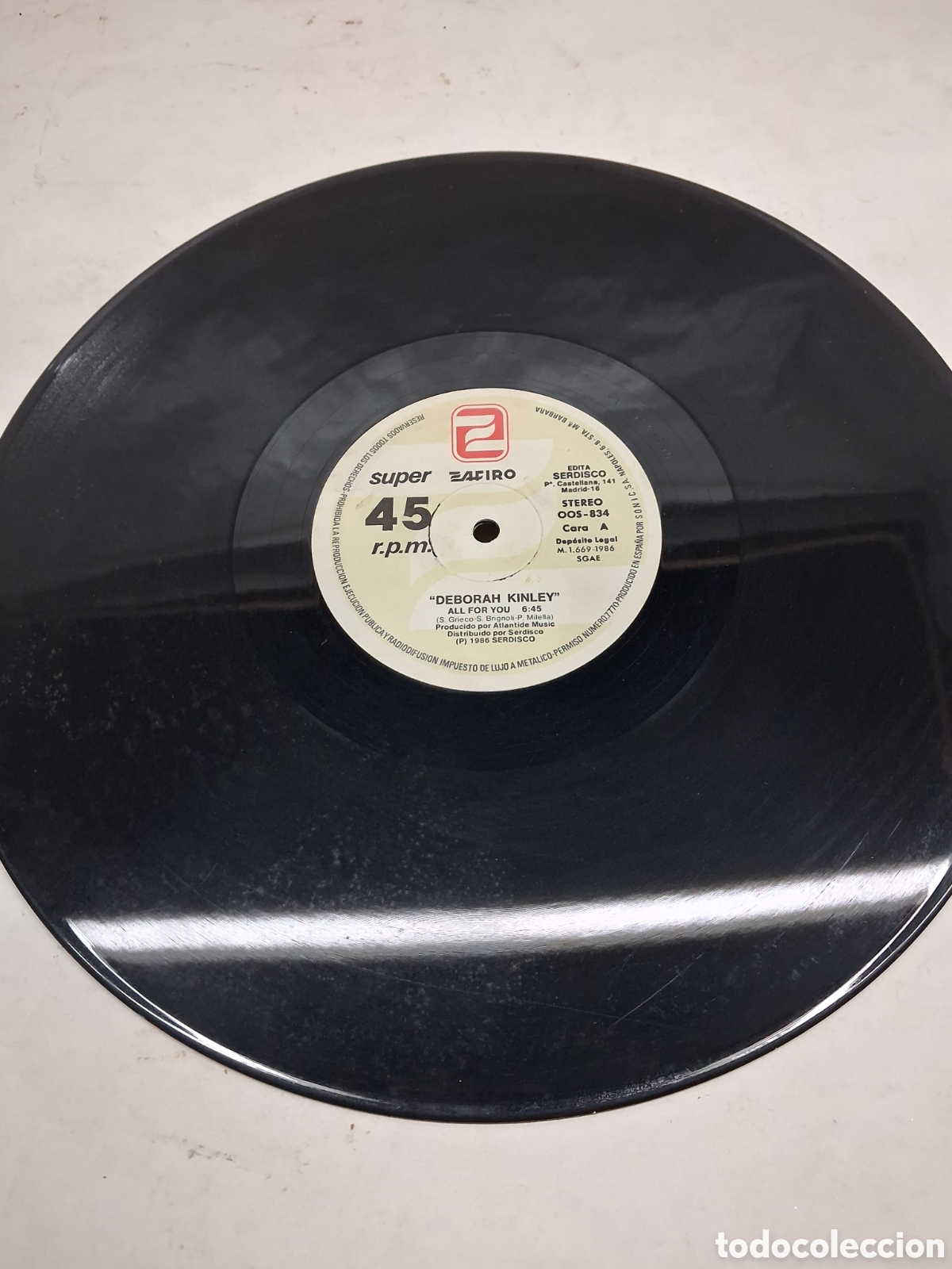 Discos de vinilo: Deborah Kinley All for you - Foto 3