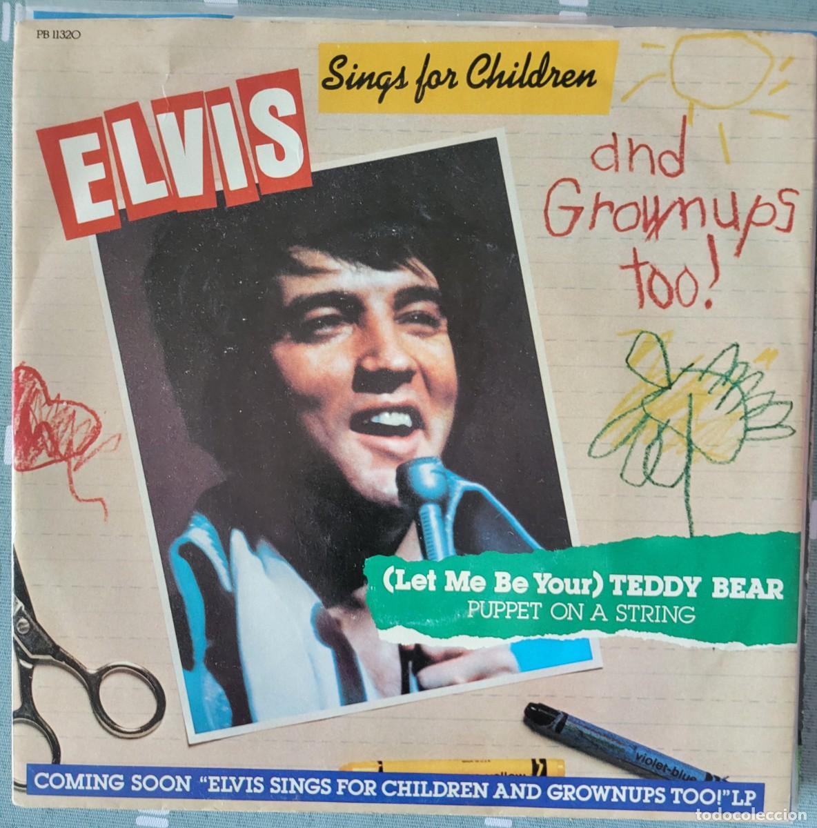 Discos de vinilo: Elvis Presley single sello RCA editado en USA... - Foto 1