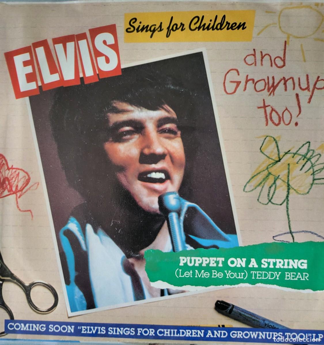 Discos de vinilo: Elvis Presley single sello RCA editado en USA... - Foto 2