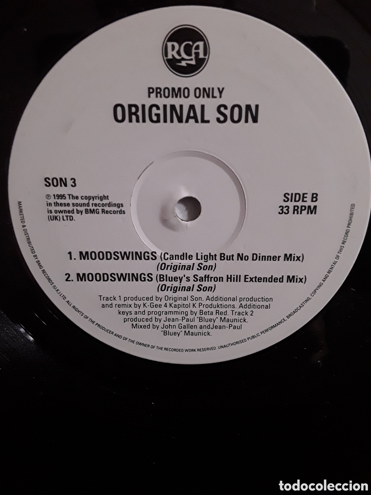 Discos de vinilo: Original Son &lrm;&ndash; Moodswings - Foto 2