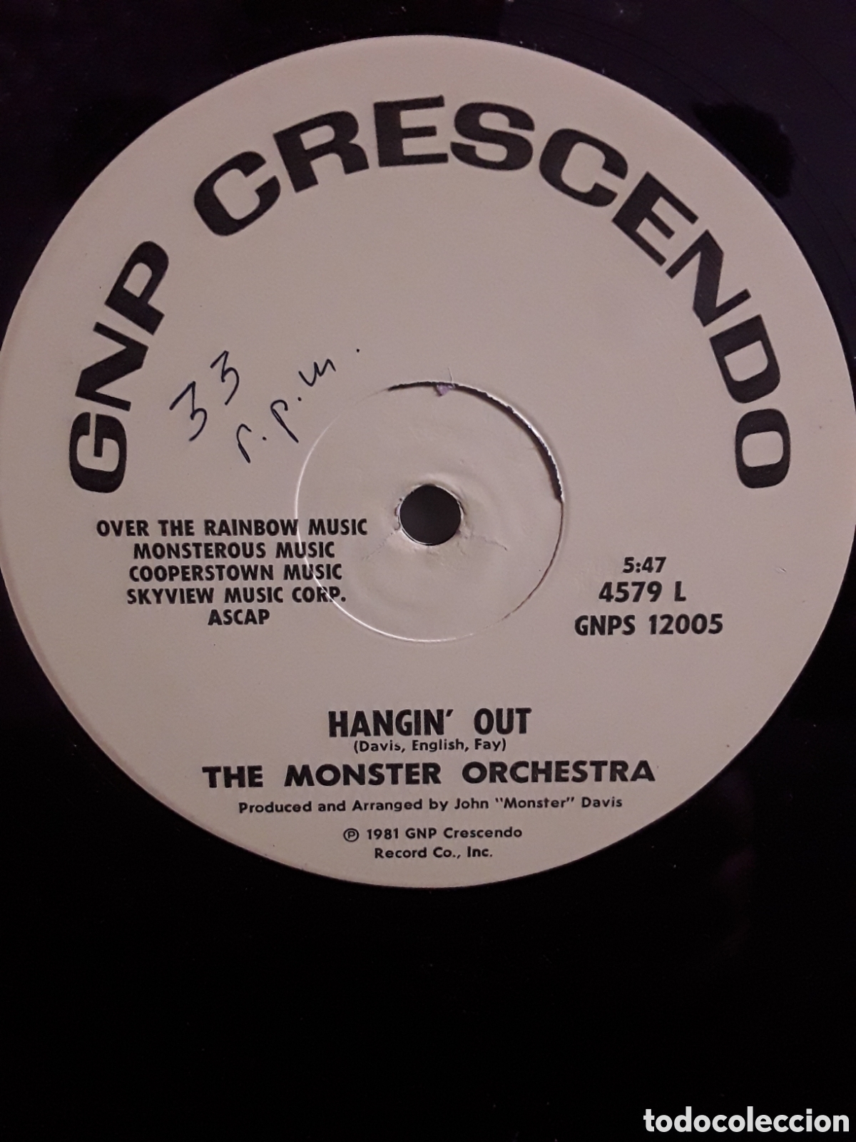 Discos de vinilo: The Monster Orchestra &lrm;&ndash; Hangin Out - Foto 1
