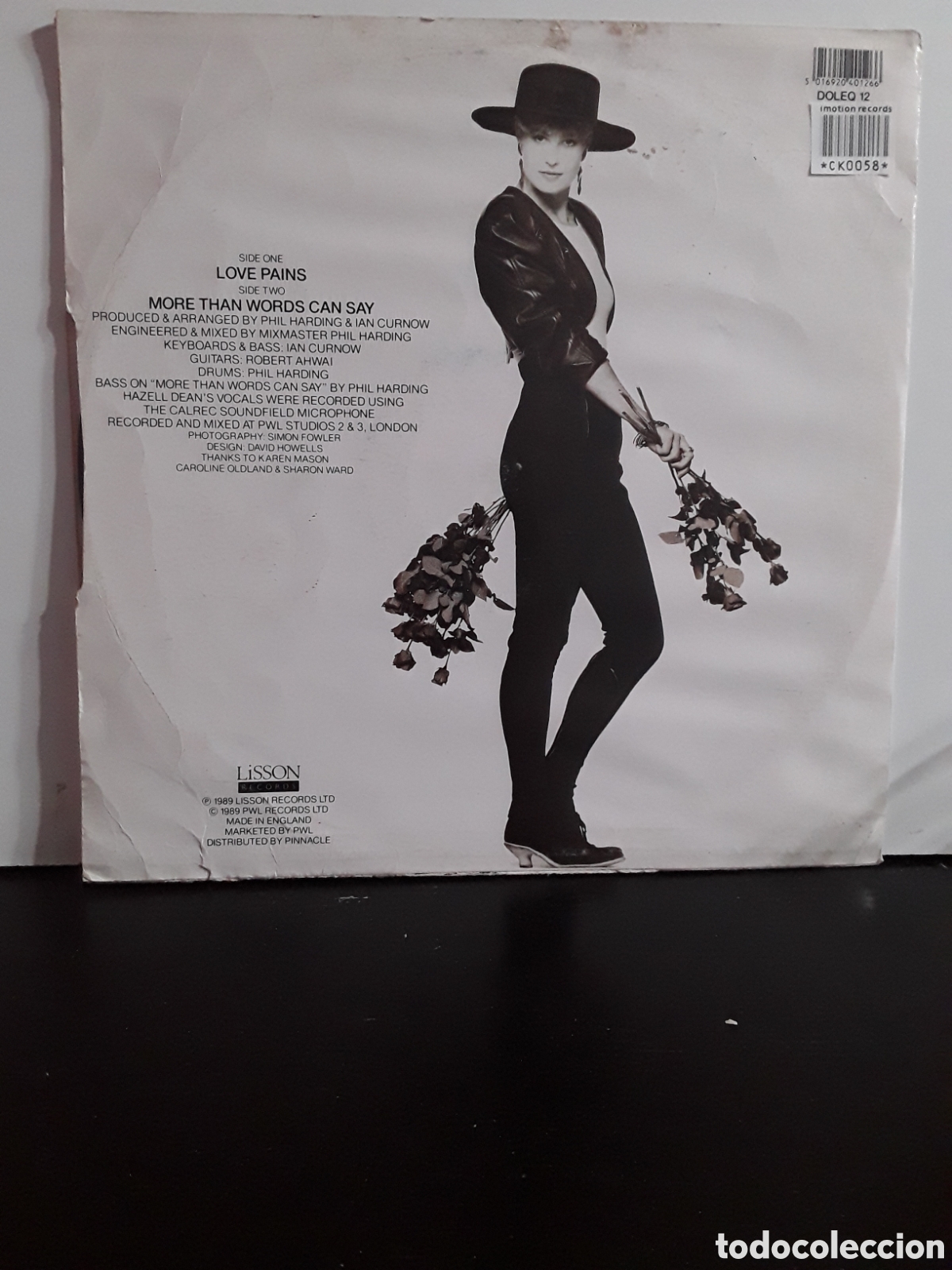 Discos de vinilo: Hazell Dean &lrm;&ndash; Love Pains - Foto 2