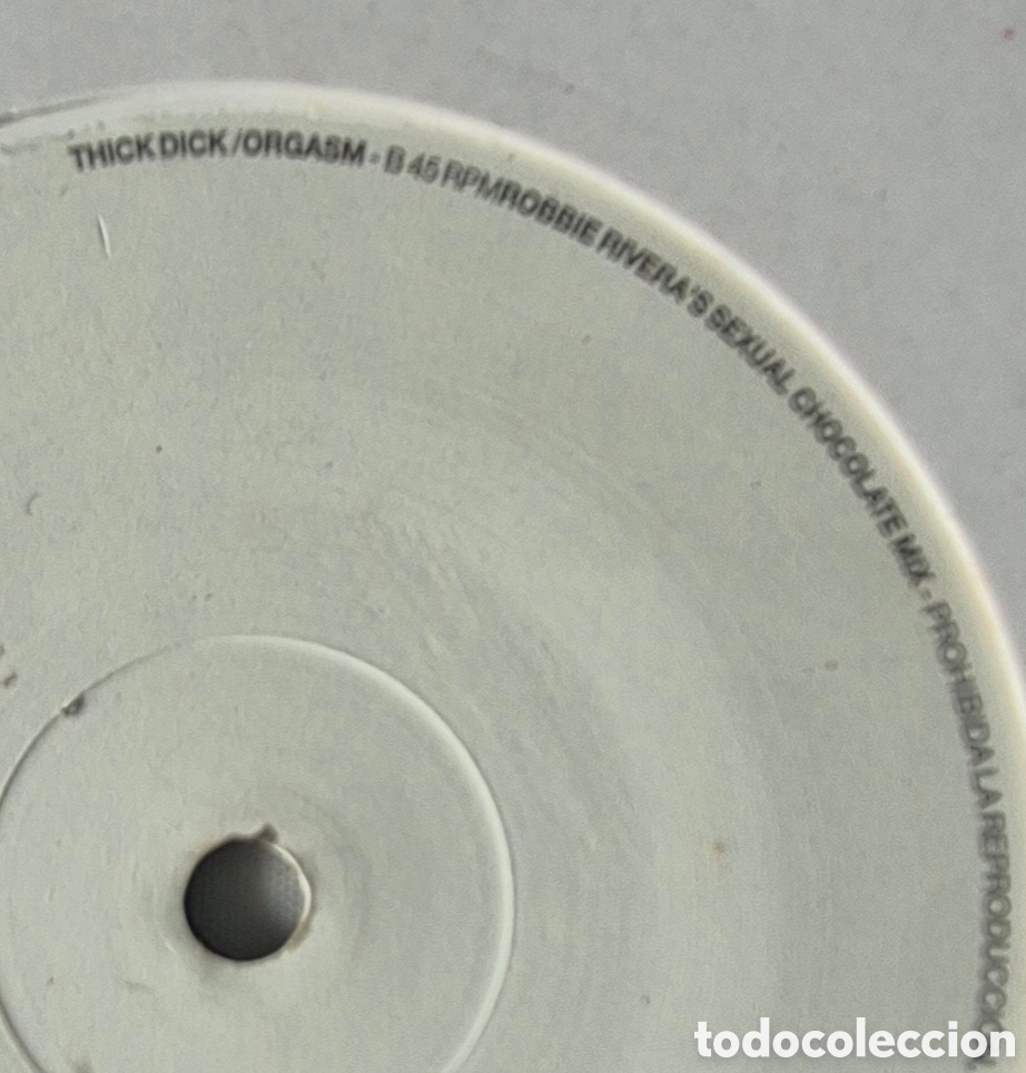 Discos de vinilo: MAXI - THICK DICK - ORGASM - 2004 ESPA&Ntilde;A - Foto 3
