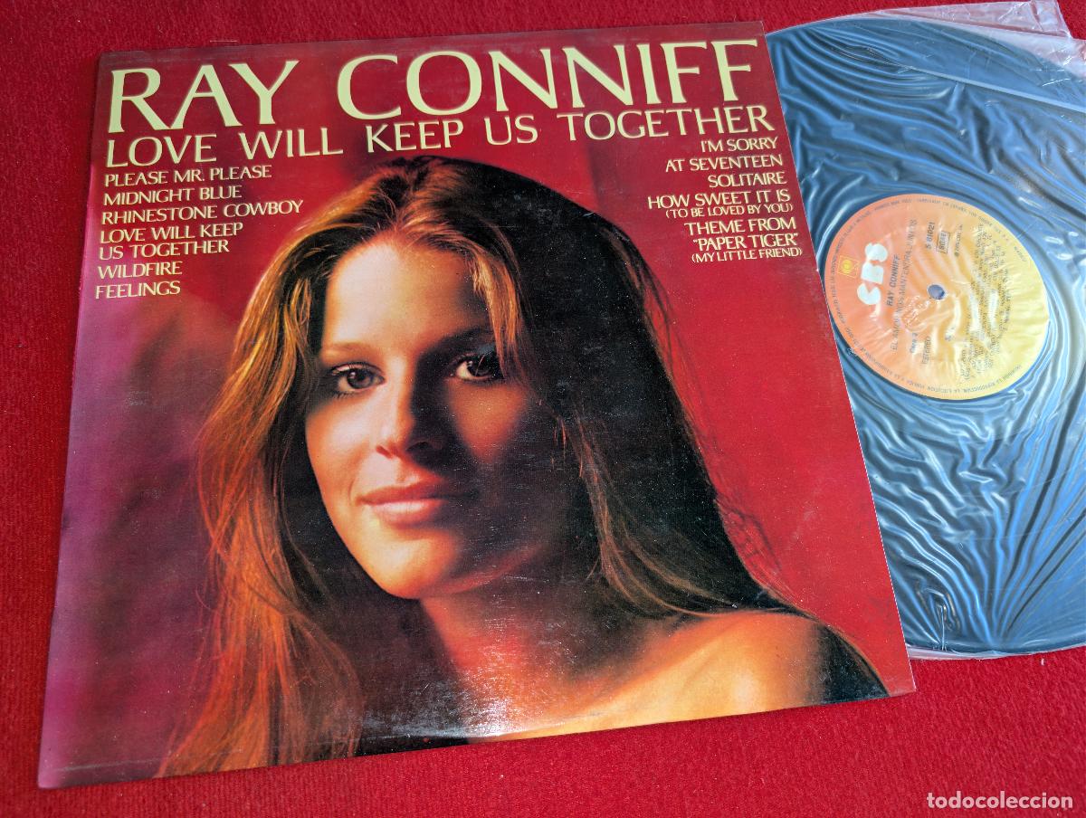 Discos de vinilo: RAY CONNIFF Love will keep us together LP 1976 CBS ESPA&Ntilde;A SPAIN - Foto 1