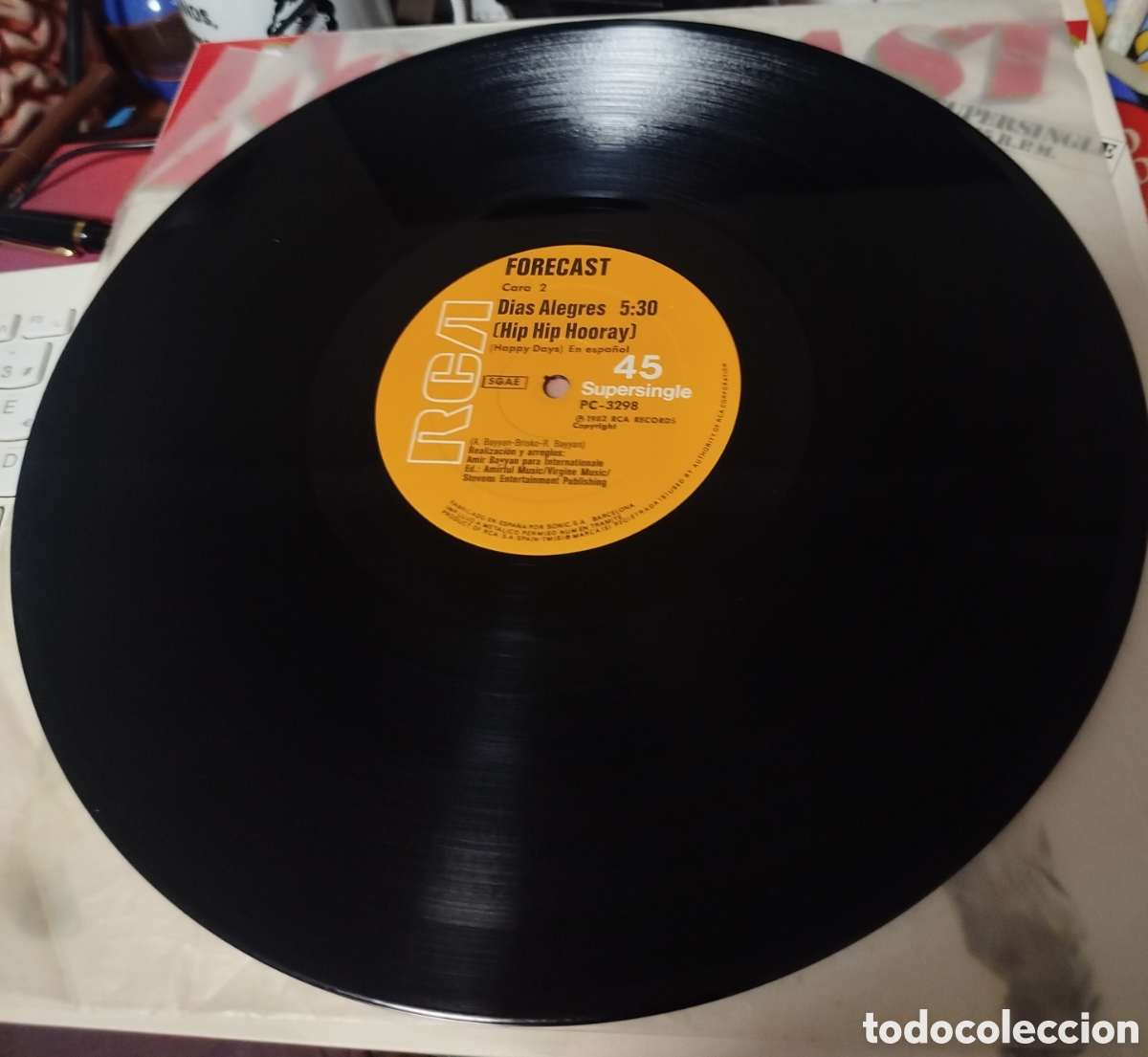 Discos de vinilo: Forecast &lrm;&ndash; Happy Days (Hip Hip Hooray) - Foto 2