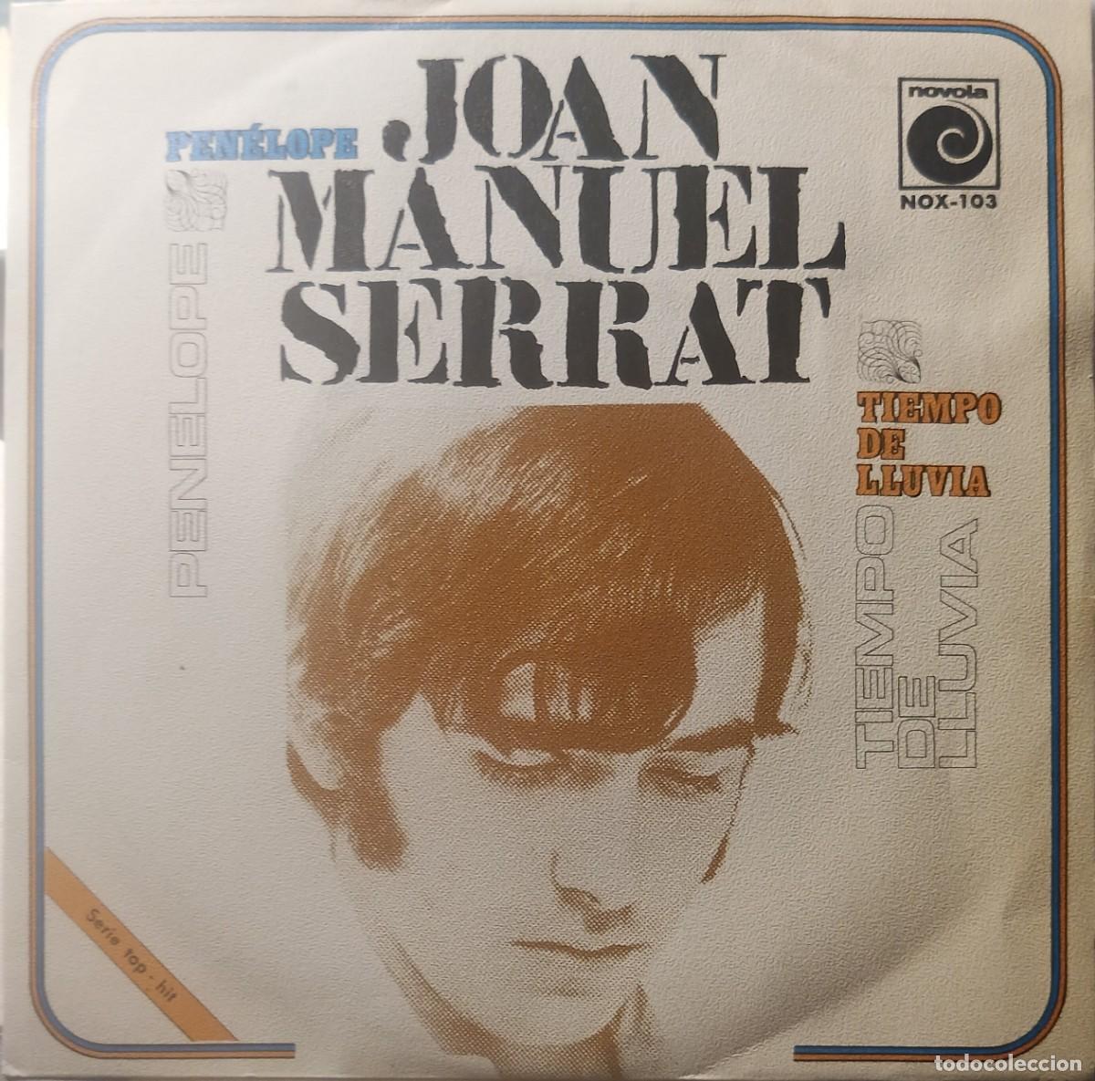 Discos de vinilo: Joan Manuel Serrat. Pen&eacute;lope. Vinilo single. - Foto 1