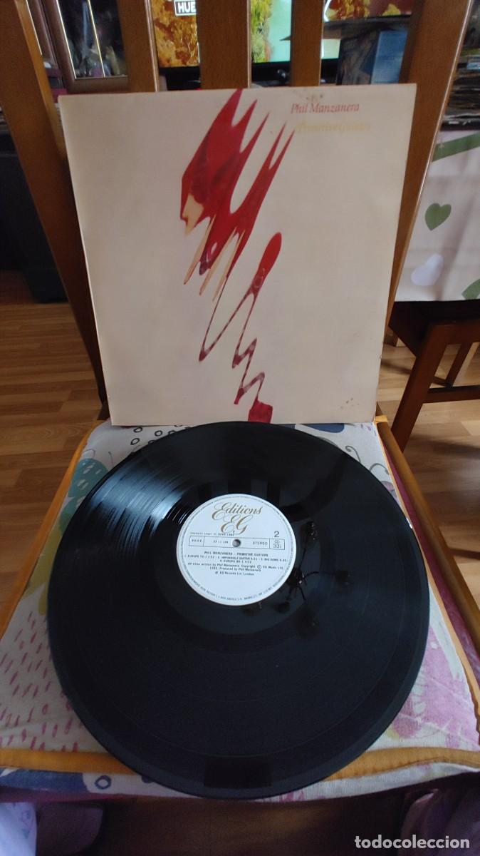 Discos de vinilo: PHIL MANZANERA-LP PRIMITIVE GUITARS - Foto 1