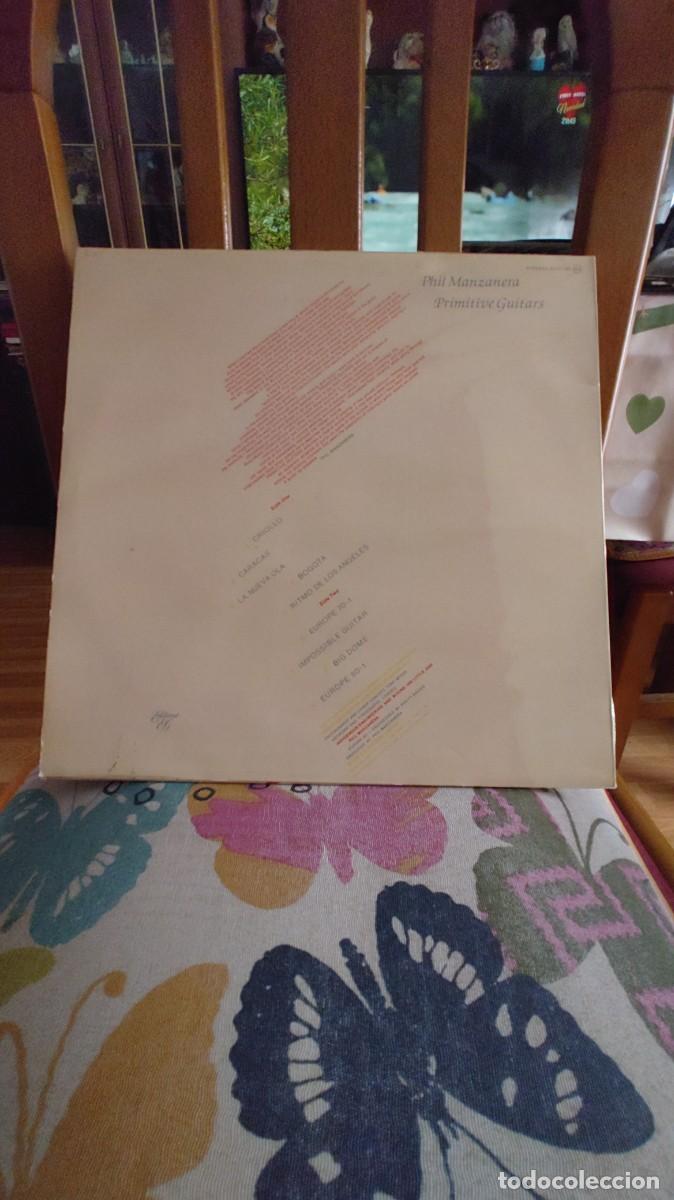 Discos de vinilo: PHIL MANZANERA-LP PRIMITIVE GUITARS - Foto 2