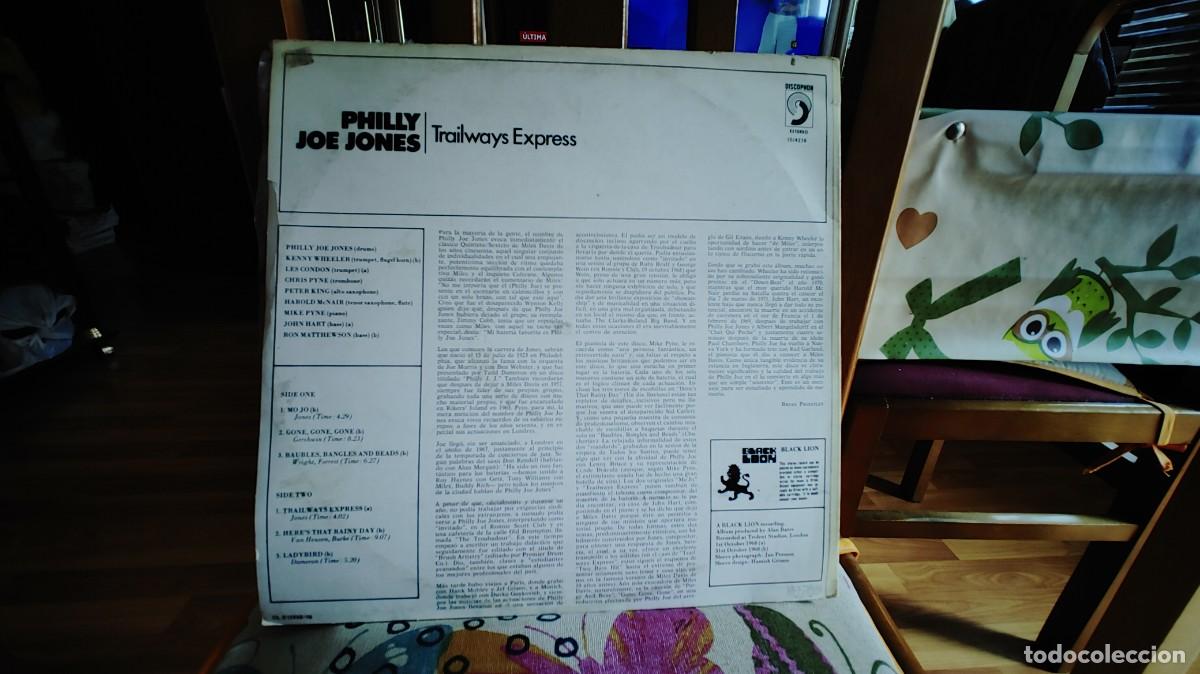 Discos de vinilo: PHILLY JOE JONES-LP TRAILWAYS EXPRESS - Foto 2