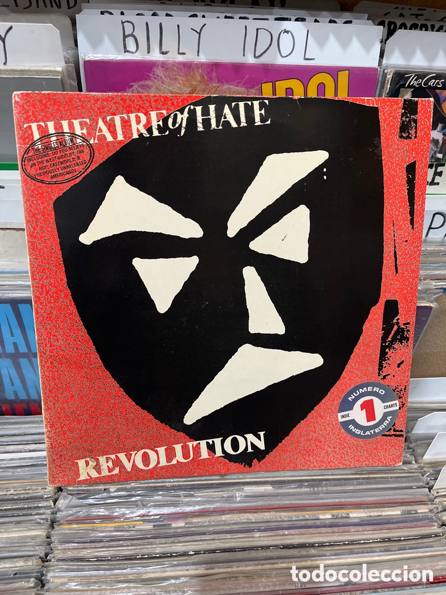 Discos de vinilo: theatre of hate revolution - Foto 1