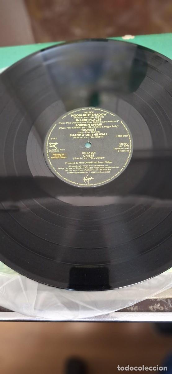 Discos de vinilo: LP MIKE OLDFIELD. CRISES. LP-SEXT-331 - Foto 4