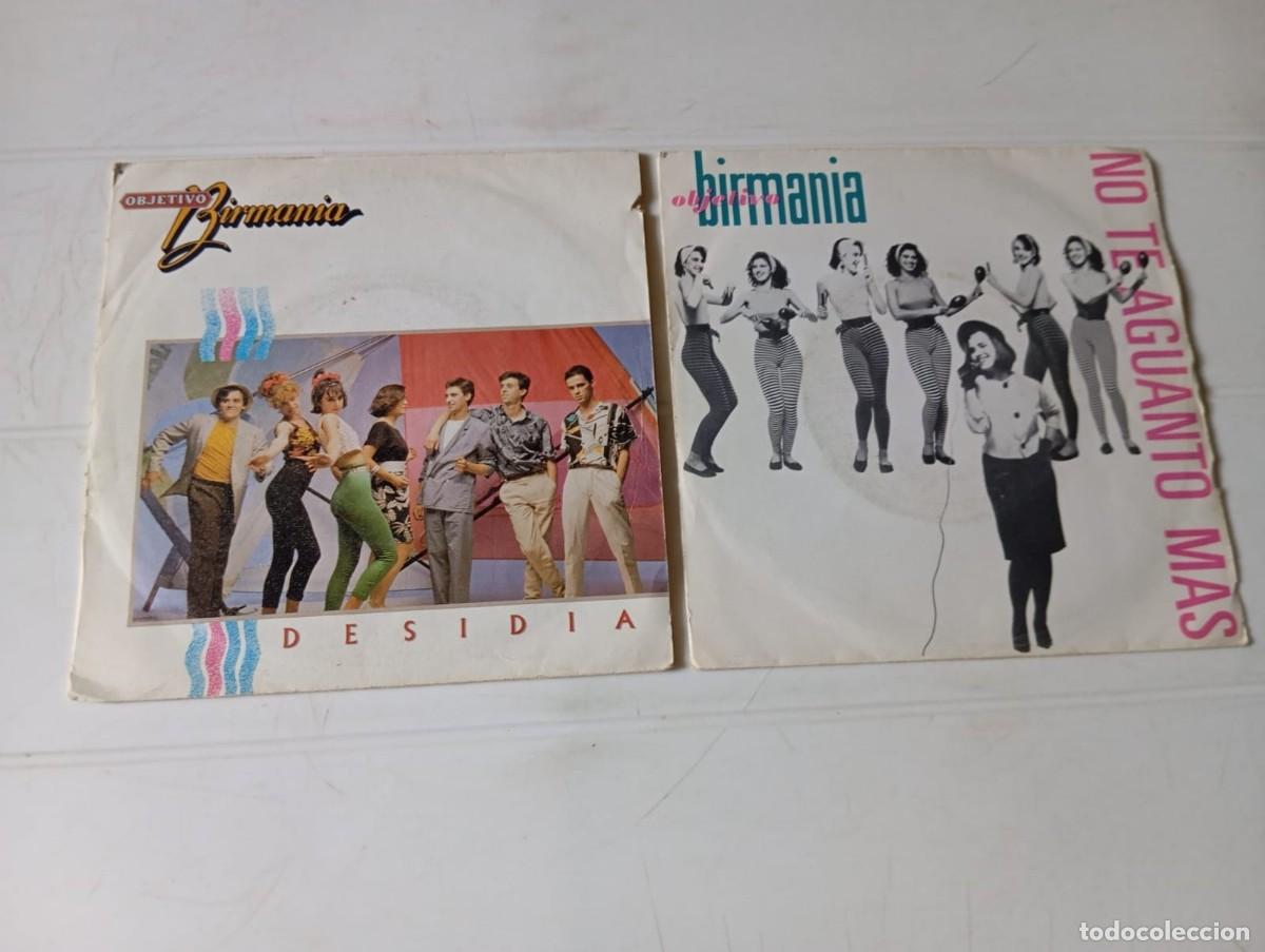 Discos de vinilo: LOTE SINGLE OBJETIVO BIRMANIA - Foto 1