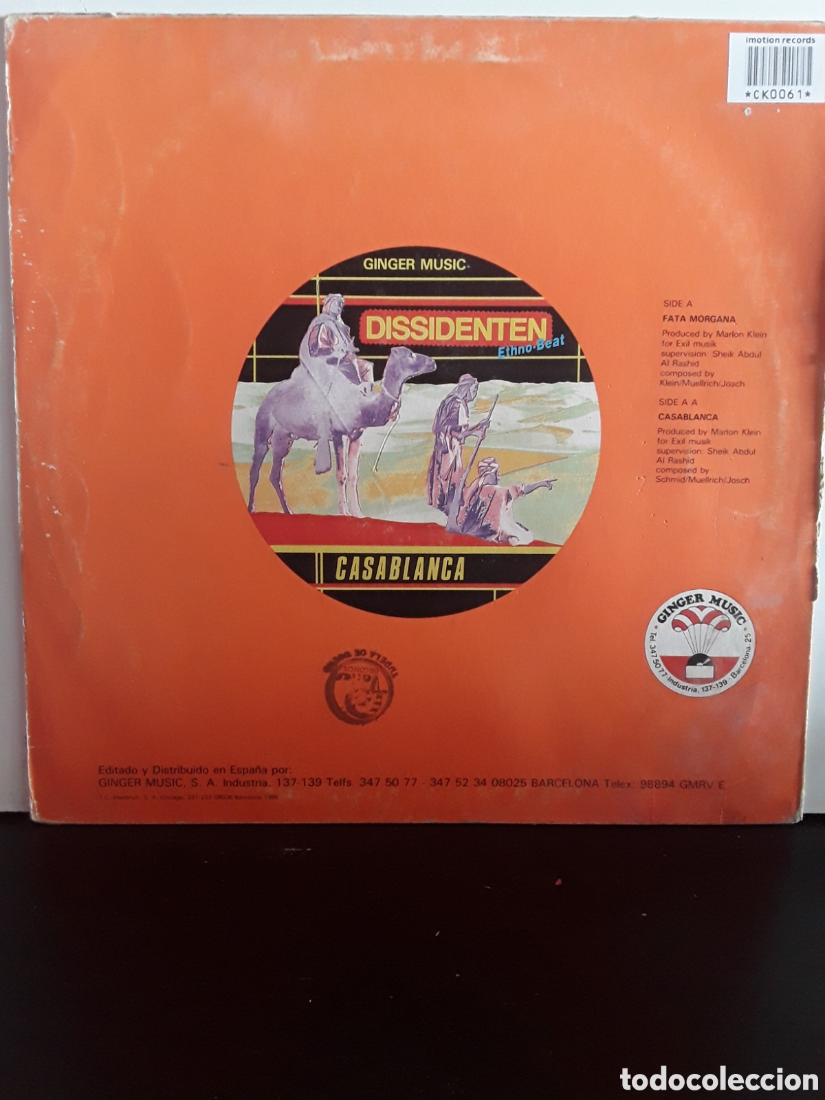 Discos de vinilo: Dissidenten &lrm;&ndash; Fata Morgana - Foto 2
