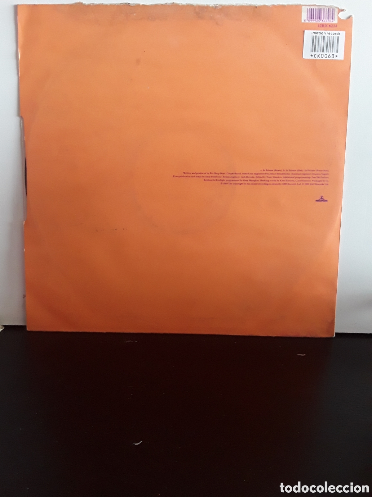 Discos de vinilo: Dusty Springfield &lrm;&ndash; In Private (Remix) - Foto 2