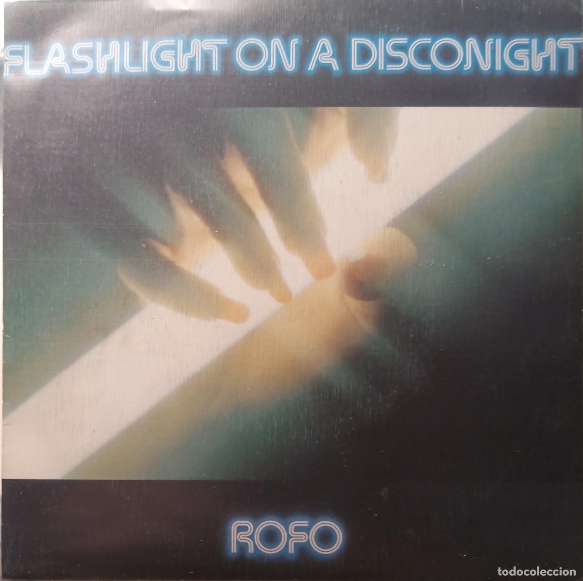 Discos de vinilo: Rofo. Flashlight on a disco night. Vinilo single. - Foto 1