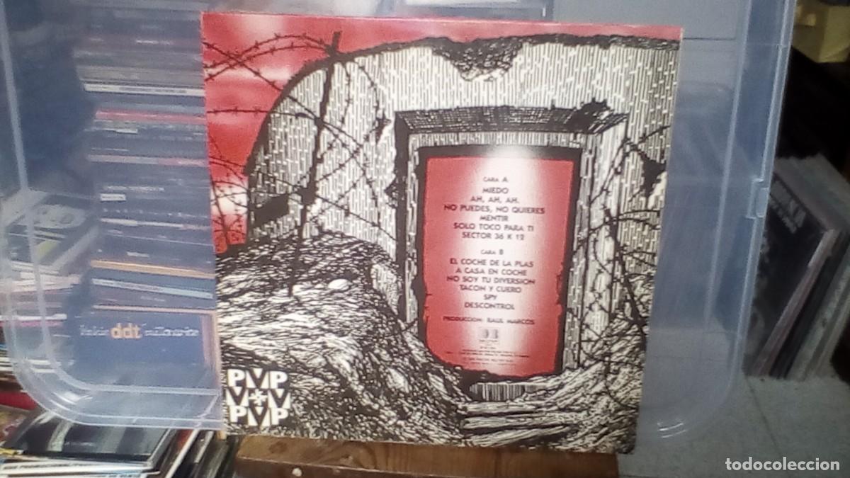 Discos de vinilo: PVP - MIEDO (Edicion RARA) 1982 - Foto 2