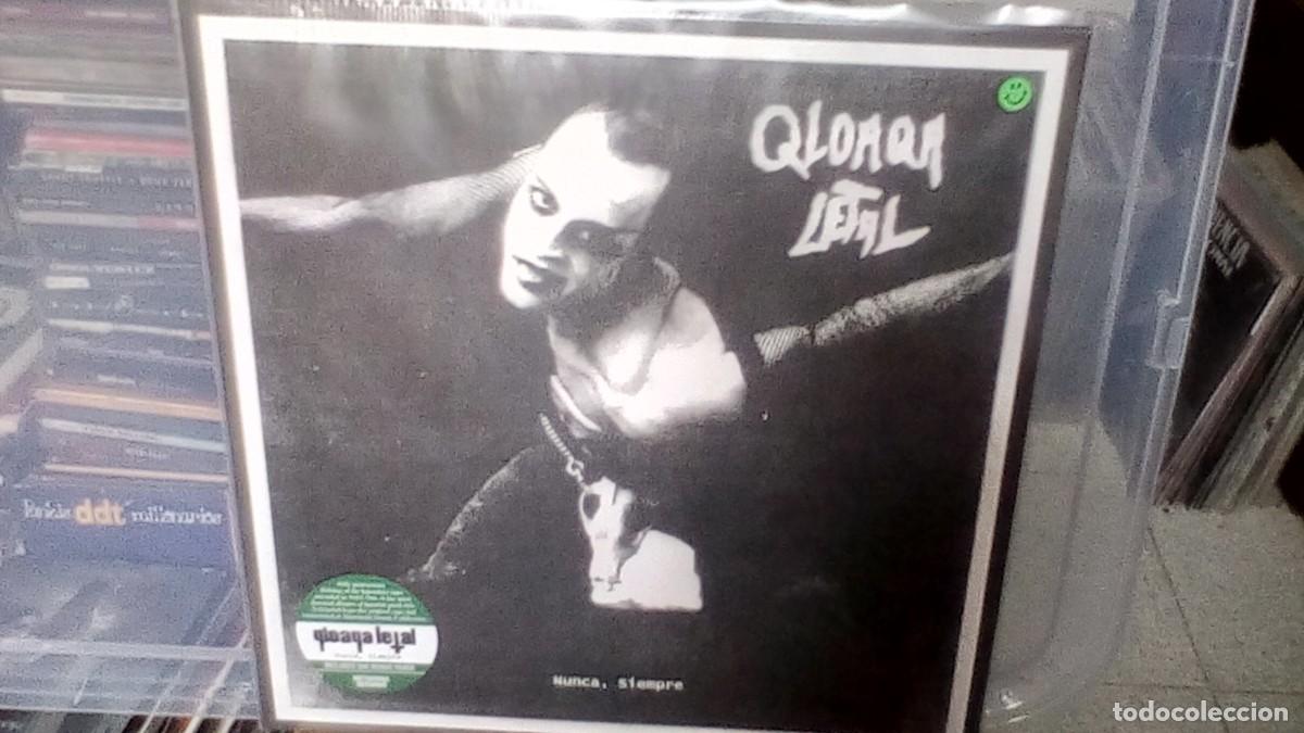 Discos de vinilo: Qloaqa Letal &lrm;&ndash; Nunca, Siempre. VINILO VERDE - Foto 1