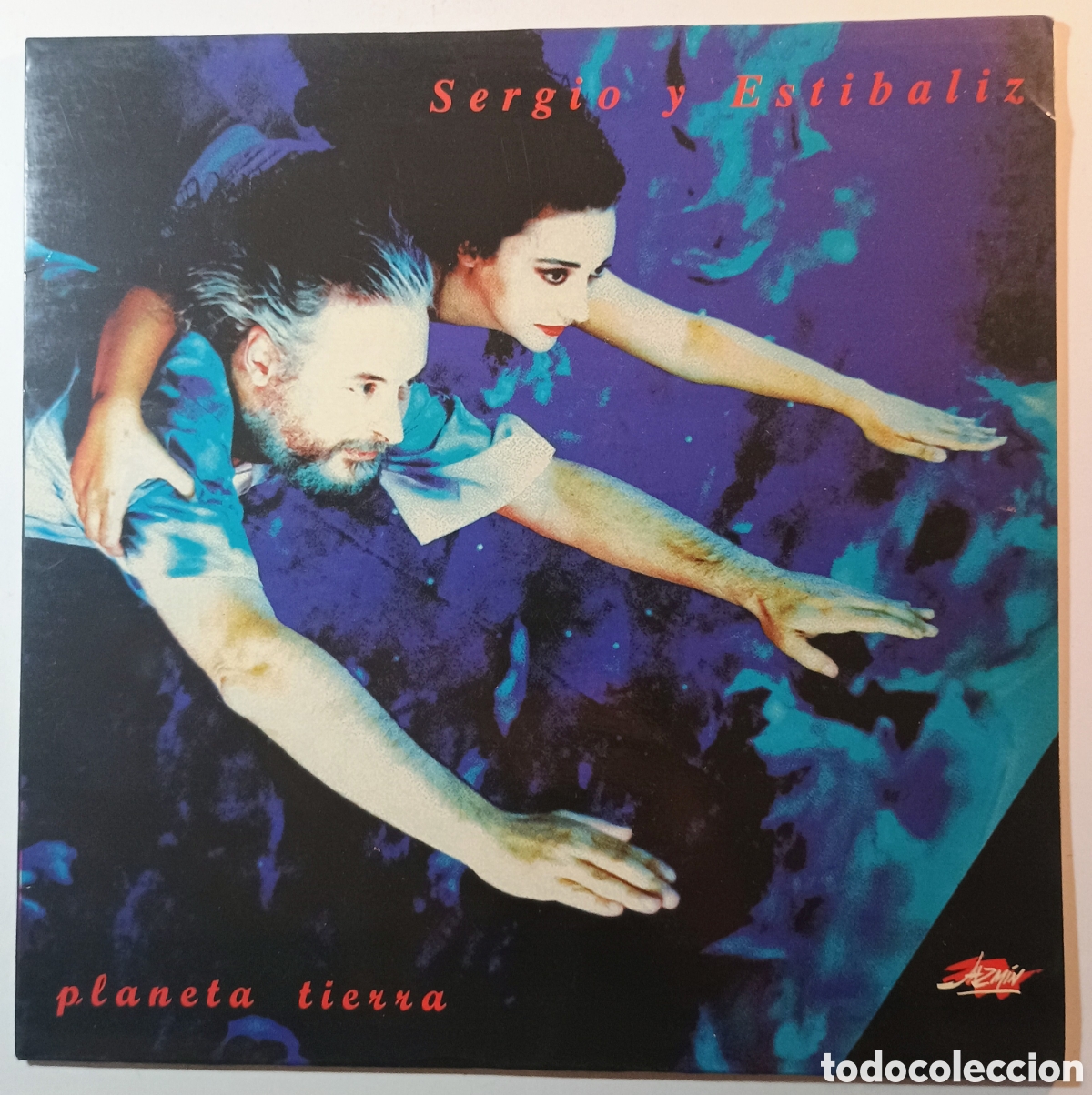 Discos de vinilo: SERGIO Y EST&Iacute;BALIZ - PLANETA TIERRA - LP - Foto 1