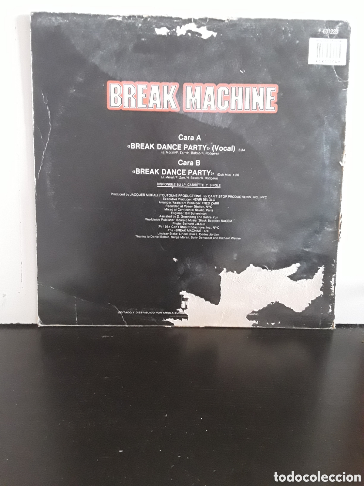 Discos de vinilo: Break Machine &lrm;&ndash; Break Dance Party - Foto 2