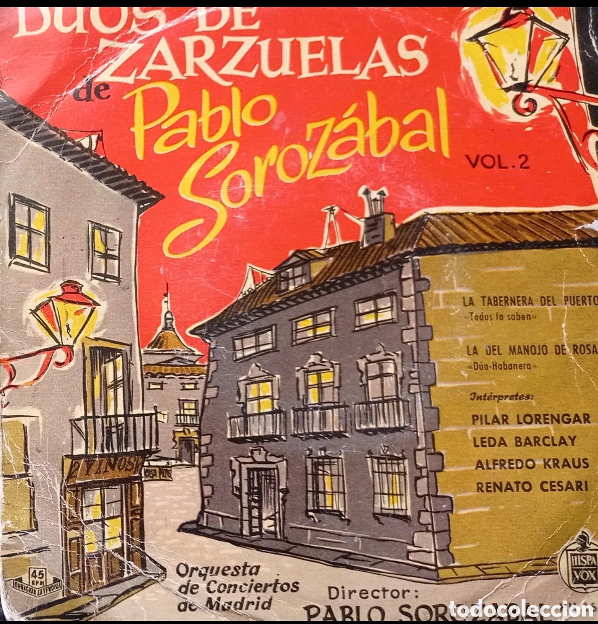 Discos de vinilo: D&uacute;os De Zarzuelas De Pablo Solozabal Vol. 2 - Foto 1