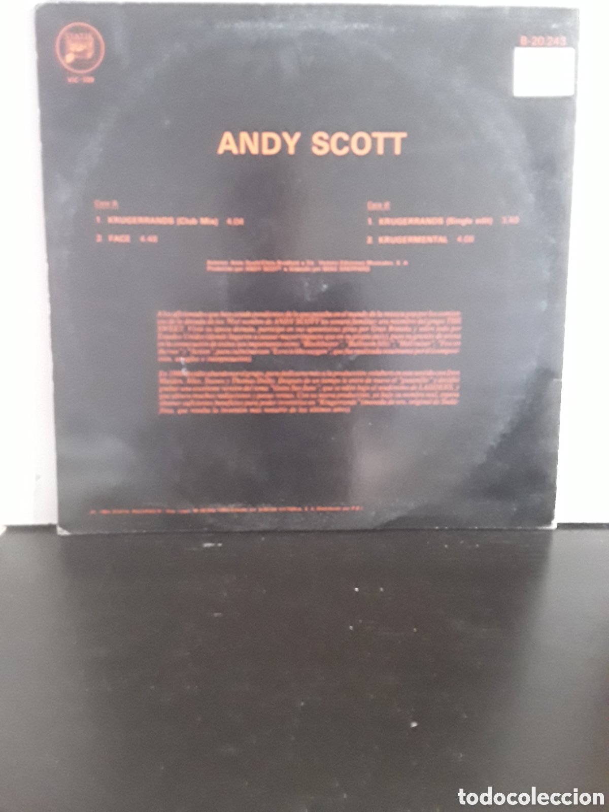 Discos de vinilo: Andy Scott &ndash; Krugerrands - Foto 2
