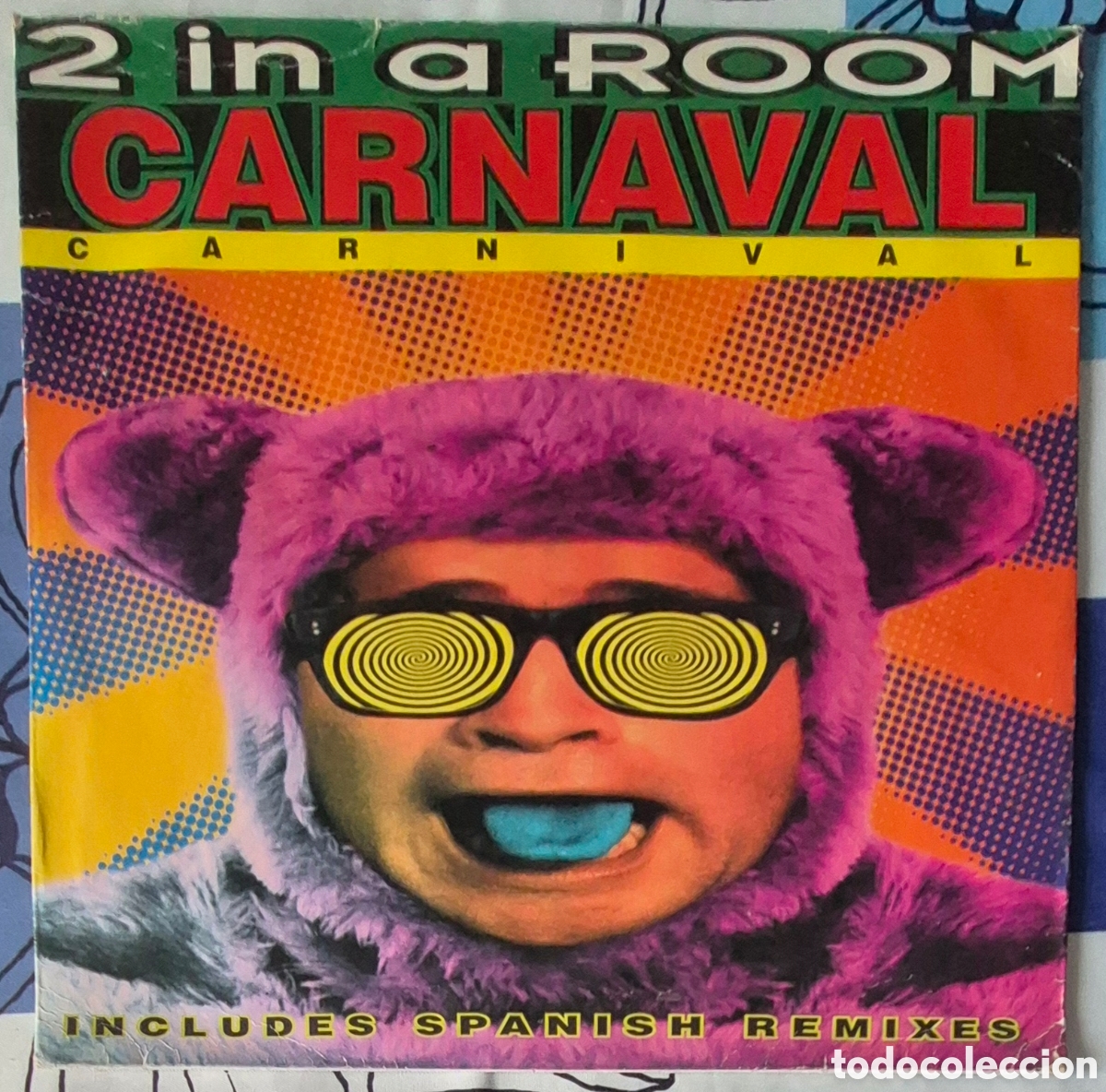 Discos de vinilo: MAXI - 2 IN A ROOM - CARNIVAL - 1996 ESPA&Ntilde;A - Foto 1