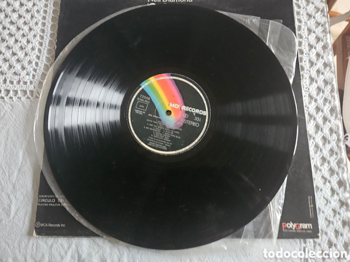 Discos de vinilo: 20 diamont hits NEIL DIAMOND - Foto 2
