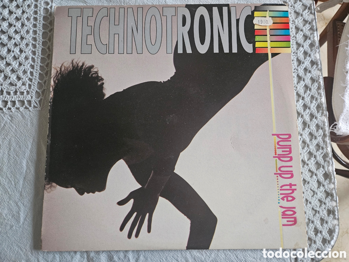 Discos de vinilo: LP Technotronic Pump up the Jam - Foto 1