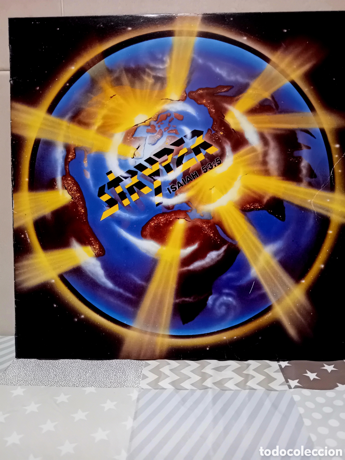 Discos de vinilo: STRYPER. THE YELLOW AND BLACK ATTACK. 1986 - Foto 1