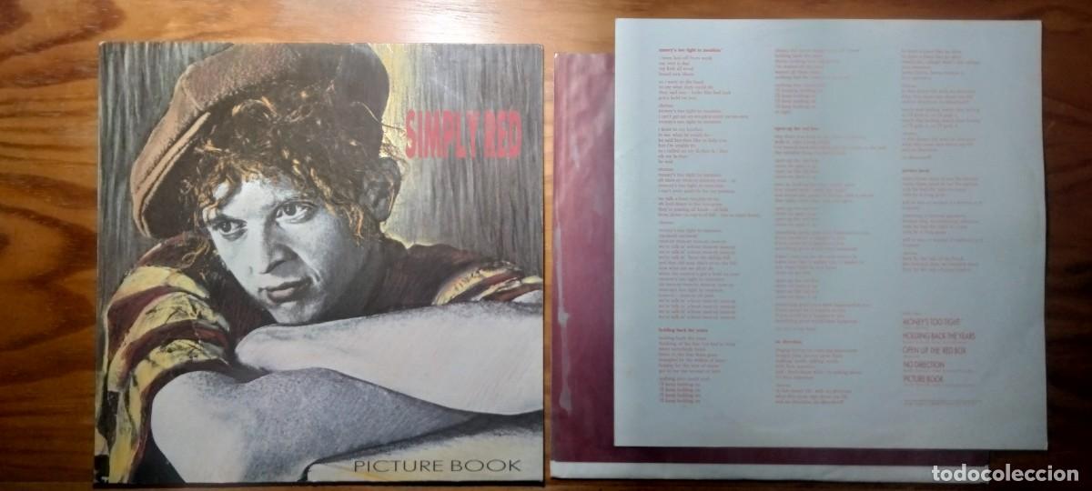 Discos de vinilo: LP &ndash; SIMPLY RED &ndash; PICTURE BOOK - Foto 1