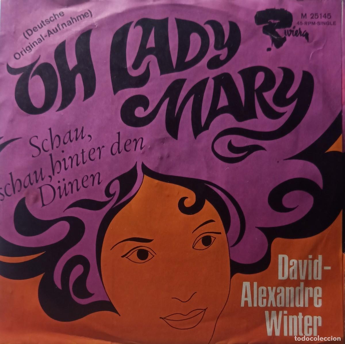 Discos de vinilo: David-Alexandre Winter. Oh lady Mary. Vinilo single. - Foto 1