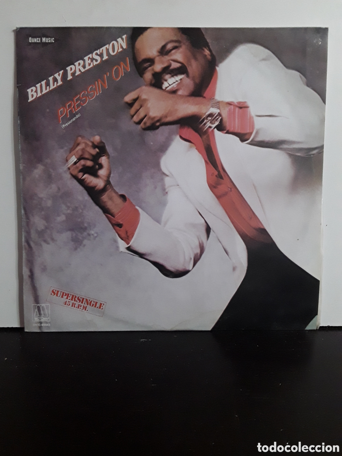 Discos de vinilo: Billy Preston &lrm;&ndash; Pressin On = Presionado - Foto 1